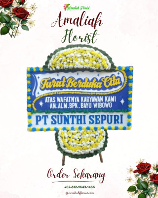 Papan Bunga Duka di Terumbu