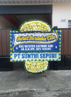 Papan Bunga Duka di Terumbu